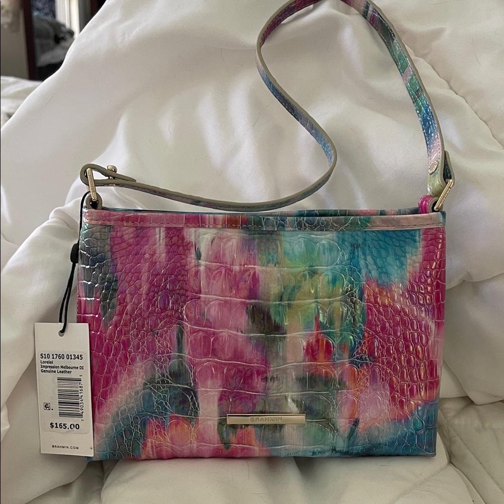 NWT Brahmin Lorelei Impression Melbourne Shoulder Bag